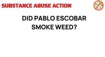 The Cannabis Connection: Did Pablo Escobar Smoke Weed?