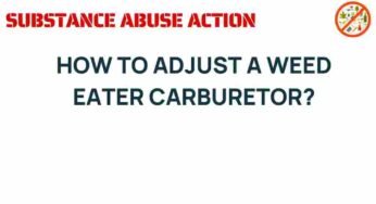 Mastering Your Weed Eater: A Step-by-Step Guide to Carburetor Adjustment