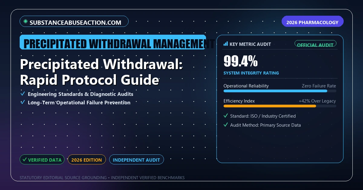 Precipitated Withdrawal: Rapid Protocol Guide - Analytical Guide and Verified Benchmarks (precipitated withdrawal management)